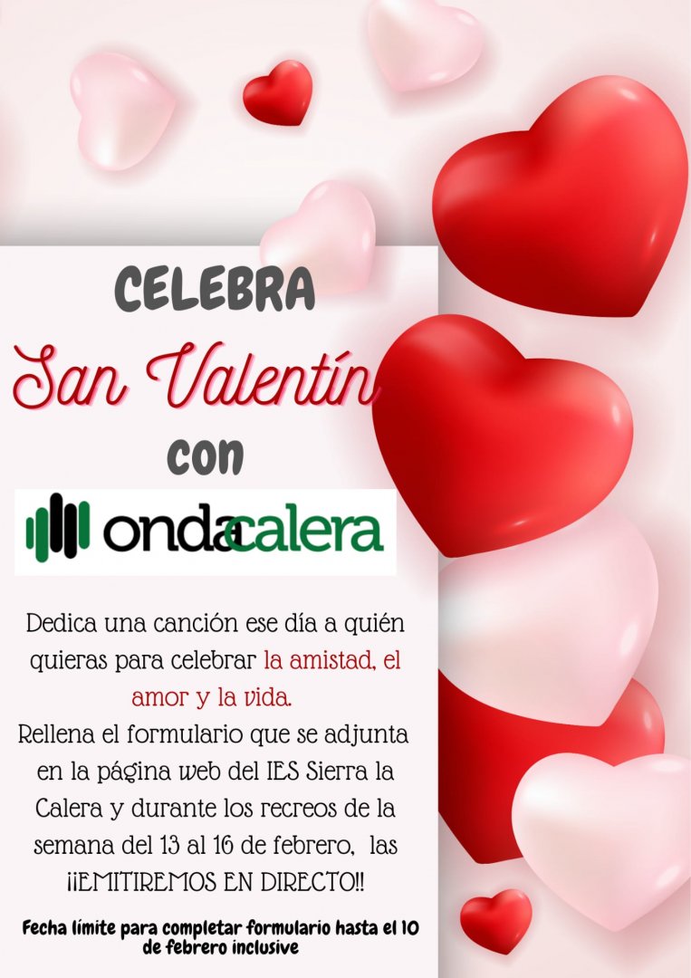 250. Celebra San Valentín con OndaCalera. Programa 3/4