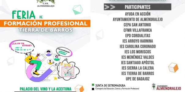339. PRIMERA FERIA DE FORMACIÓN PROFESIONAL TIERRA DE BARROS
