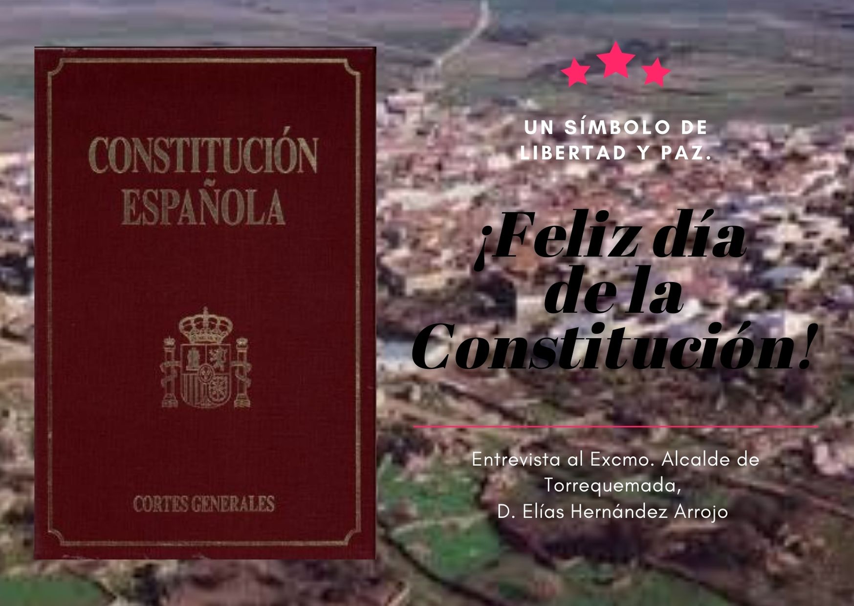 Día de la Constitución en el cole: Entrevista a Elías Hernández Arrojo, alcalde de Torrequemada.