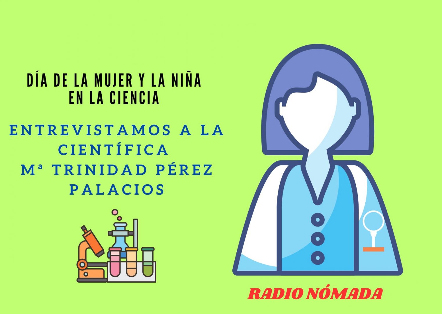 Día de la mujer y la niña en la Ciencia: Entrevistamos a la científica Mª Trinidad Pérez Palacios